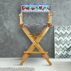 30 Director's Chair Natural Frame-Strawberry Park - 23W x 19D x 45.5H