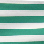 24 Sedia da Regista Telaio Bianco-Teal Cabana - 23W x 19D x 39.5H
