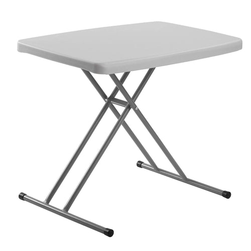 Tavolo pieghevole personale regolabile in altezza 20 x 30, grigio maculato