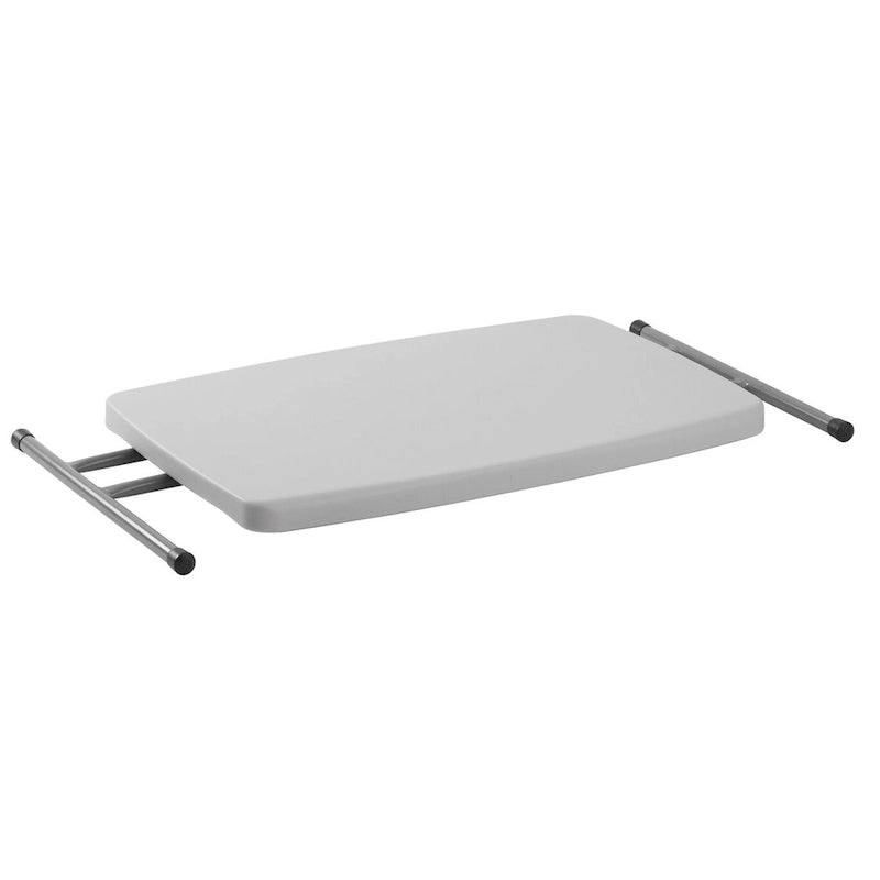 Tavolo pieghevole personale regolabile in altezza 20 x 30, grigio maculato