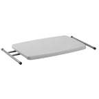 Tavolo pieghevole personale regolabile in altezza 20 x 30, grigio maculato