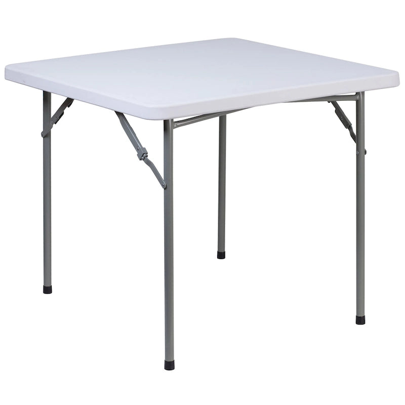 Tavolo pieghevole quadrato in plastica da 85 cm - Tavolo da gioco/Tavolo da carte