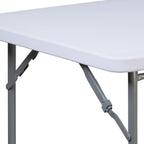 Tavolo pieghevole quadrato in plastica da 85 cm - Tavolo da gioco/Tavolo da carte