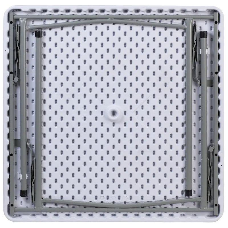 Tavolo pieghevole quadrato in plastica da 85 cm - Tavolo da gioco/Tavolo da carte
