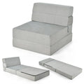 Sedia Pieghevole a Tre Ante Trasformabile in Letto - 75 x 28 x 6
