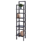 Scaffale da Panettiere, Stretto, Caffè - 37.39 x 35.20 x 179.50 cm