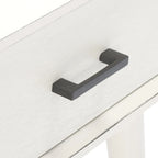Tavolino da caffè a 2 cassetti Mid-Century - 37,8 L x 19 P x 17,8 H - 38Lx19Px18A