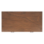 Tavolino da caffè a 2 cassetti Mid-Century - 37,8 L x 19 P x 17,8 H - 38Lx19Px18A