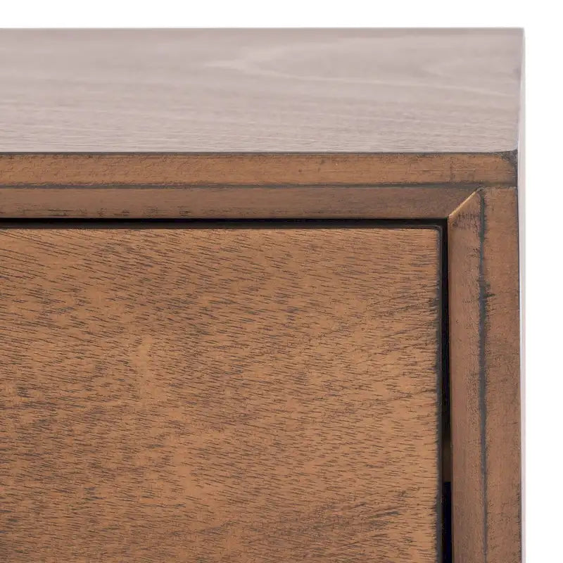 Tavolino da caffè a 2 cassetti Mid-Century - 37,8 L x 19 P x 17,8 H - 38Lx19Px18A