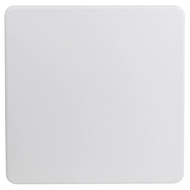Tavolo Pieghevole Quadrato in Plastica da 87 cm - Tavolo Pieghevole per Eventi - 87P x 87L x 75A