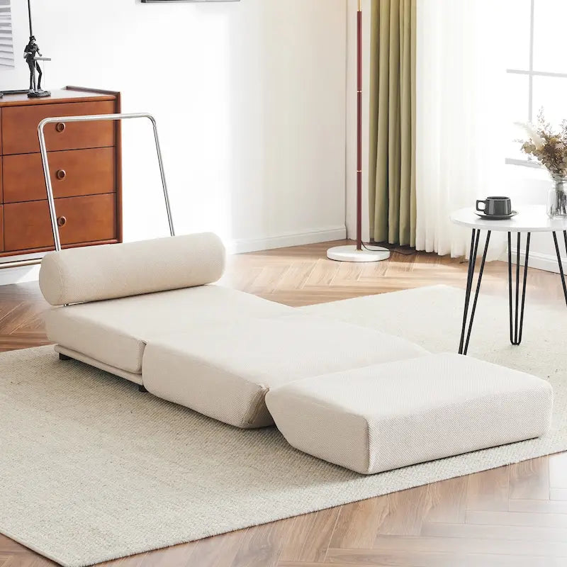 Poltrona Letto Singolo Pieghevole con Cuscino