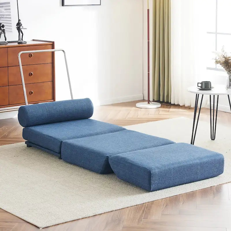 Poltrona Letto Singolo Pieghevole con Cuscino