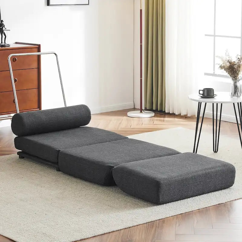 Poltrona Letto Singolo Pieghevole con Cuscino