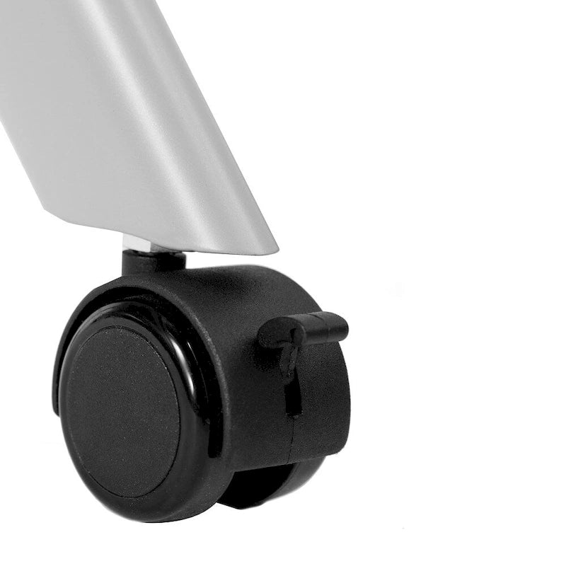 Tavolo da formazione con ribaltamento commerciale a incastro con struttura in acciaio e gambe a Y - 23.5L x 60P x 30H